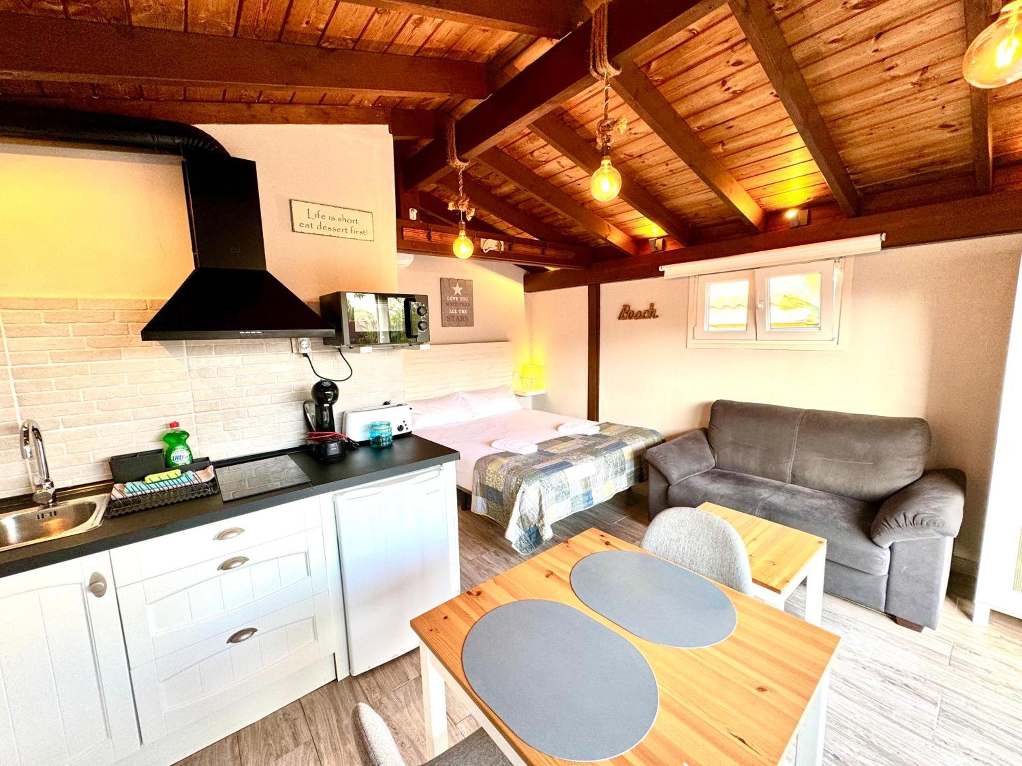 3 Casita-Estudio Con Jardin En La Playa Puerto Marino Dış mekan fotoğraf