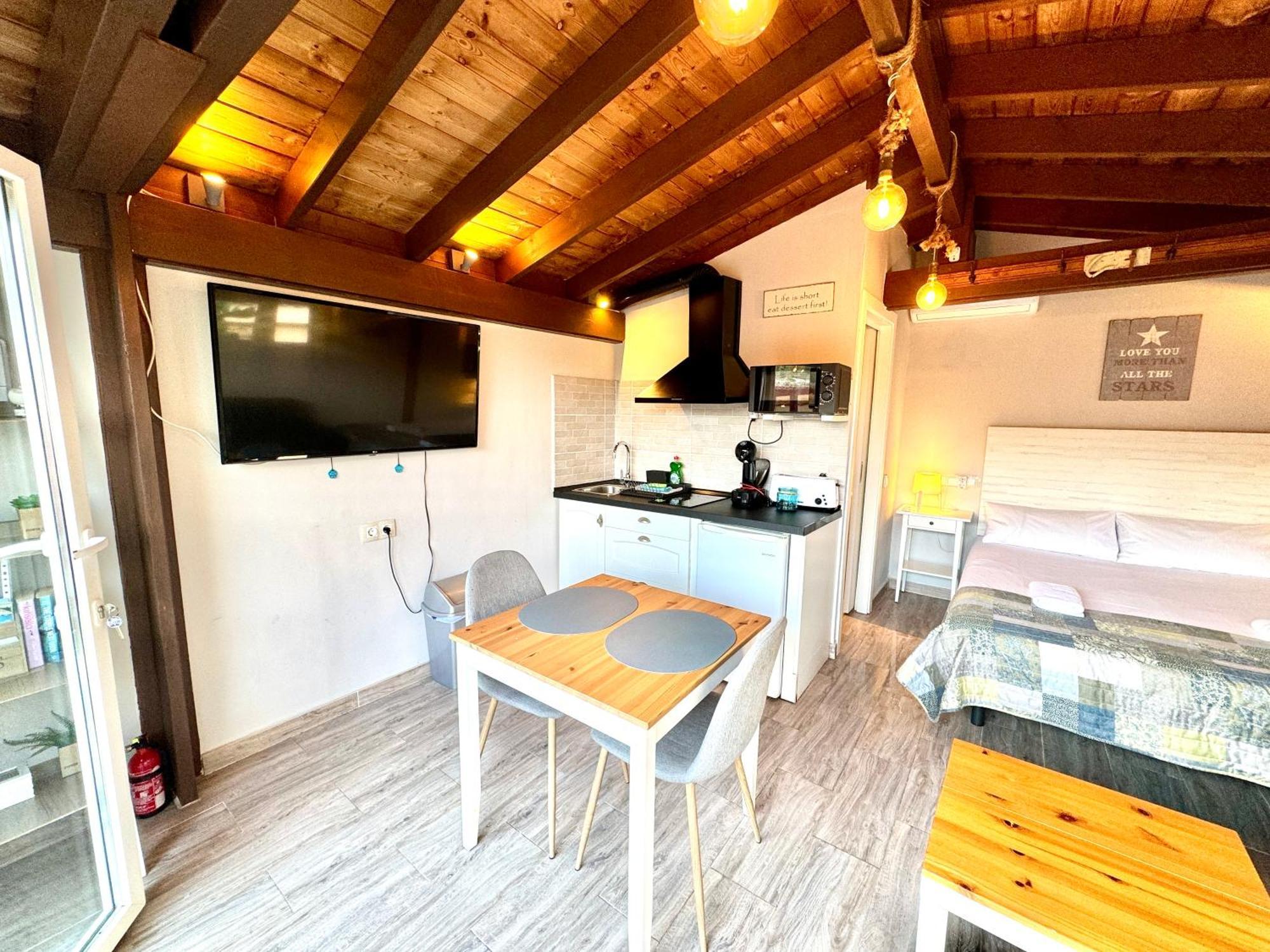 3 Casita-Estudio Con Jardin En La Playa Puerto Marino Dış mekan fotoğraf